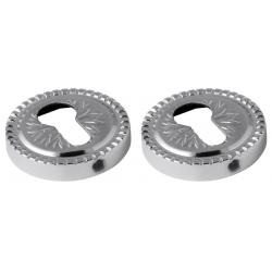 Накладка Armadillo (Армадилло) CYLINDER ET/CL-CP-8 Хром 2 шт.