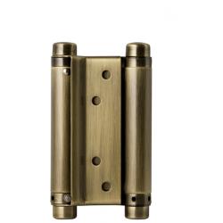 Петля Armadillo (Армадилло) пружинная двусторонняя BH470SS (100*70*1.5) AB (DAS SS 201-4") бронза