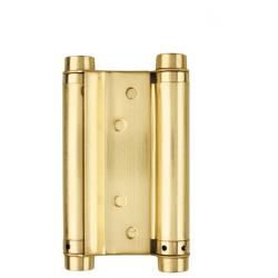 Петля Armadillo (Армадилло) пружинная двусторонняя BH470SS (100*70*1.5) SG (DAS SS 201-4") мат. золото