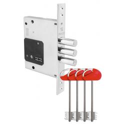 Замок Fuaro (Фуаро) врезной сувальдный MDV25/S-60.00.3R16 4key