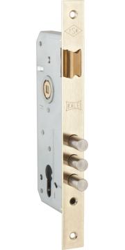 Корпус Kale kilit (Кале килит) врезного замка с защёлкой 152/3MR (45 mm) w/b (латунь)