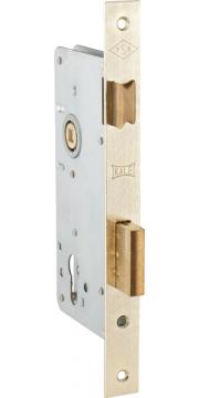 Корпус Kale kilit (Кале килит) врезного замка с защёлкой 152/R (40 mm) w/b (латунь)