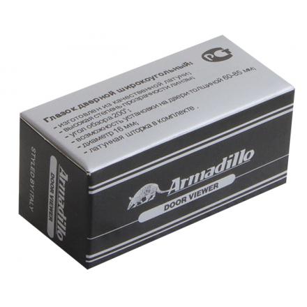 Фотография Глазок Armadillo (Армадилло) дверной, оптика стекло DV-PRO 2/85-55/BR (DVG2) AB бронза