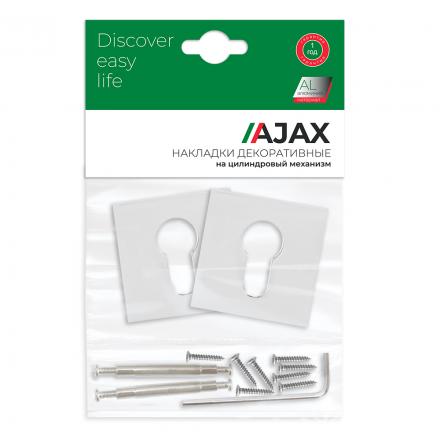 Фотография Накладка Ajax (Аякс) под цилиндр ET.K.JS51 (ET JS) CP-8 хром