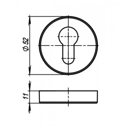 Фотография Накладка Armadillo (Армадилло) CYLINDER ET URB/HD GOLD-24 Золото 24 2 шт.