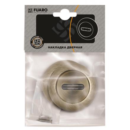 Фотография Накладка Fuaro (Фуаро) на сувальдный замок SC.R.RM54 (SC RM) SN/CP-3 матовый никель/хром
