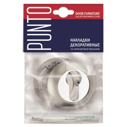 Фотография Накладка Punto (Пунто) под цилиндр ET.R.TL54 (ET TL) CFB-18 кофе глянец