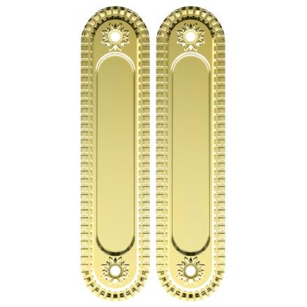 Фотография Ручка Armadillo (Армадилло) для раздвижных дверей SH.CL152.010 (SH010/CL) GOLD-24 золото 24К