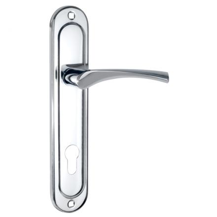 Фотография Ручка Punto (Пунто) на планке HANDLE90.CRONA.18-85 (P90 8518 CRONA) СP хром