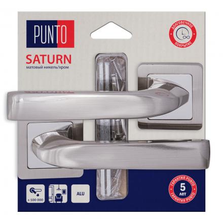Фотография Ручка Punto (Пунто) раздельная LM/A K.QR52.SATURN/HD SN/CP-3 матовый никель/хром
