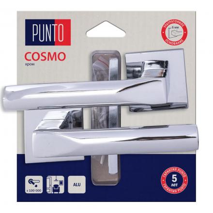 Фотография Ручка Punto (Пунто) раздельная LM/A K.QS52.COSMO/HD CP-8 хром