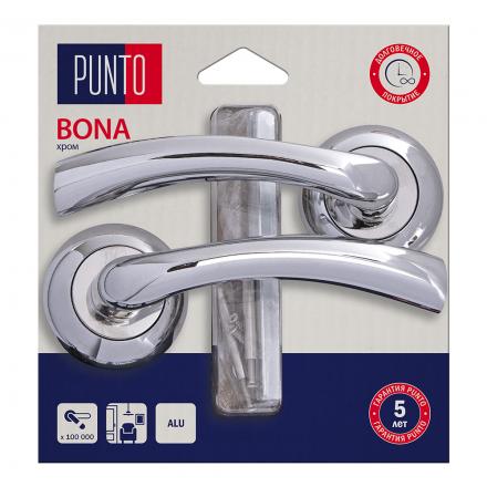 Фотография Ручка Punto (Пунто) раздельная LM/A R.TL54.BONA/HD CP-8 хром