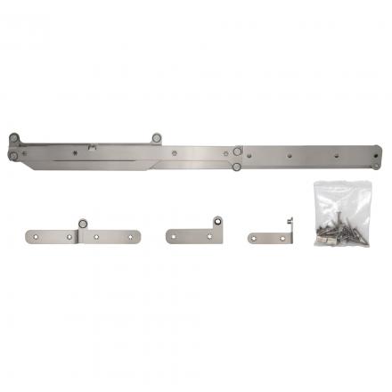 Фотография Складная Armadillo (Армадилло) система COMPACK 180.50.B90 SX INOX Нержавеющая сталь лев.