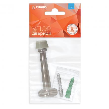 Фотография Упор Fuaro (Фуаро) дверной настенный STOPPER/15 (DS-15) SN-3 мат.никель