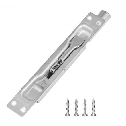 Фотография Задвижка Fuaro (Фуаро) торцевая RIGEL-set/160 D16x60mm (TDB set 160-24) в комплекте с ригелем