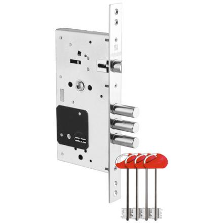 Фотография Замок Fuaro (Фуаро) врезной сувальдный MDV25/S-60.85.3R16 4key