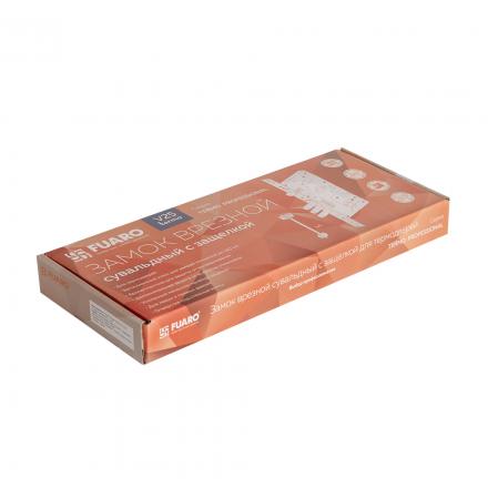 Фотография Замок Fuaro (Фуаро) врезной сувальдный TERMO MDV25/S-60.85.3R16 4 key (ключ удл. 120/75 мм)