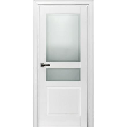 Фотография 730 MDF ЭмальБелый Дверь 733.1 ДО 21- 9 (пр/л), с фурн. СтеклоМатПсевдофацет