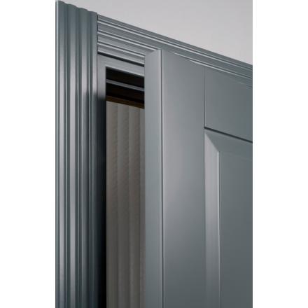 Фотография 730 MDF ЭмальСерый Дверь 733 ДГ 21- 9 (пр/л), с фурн.