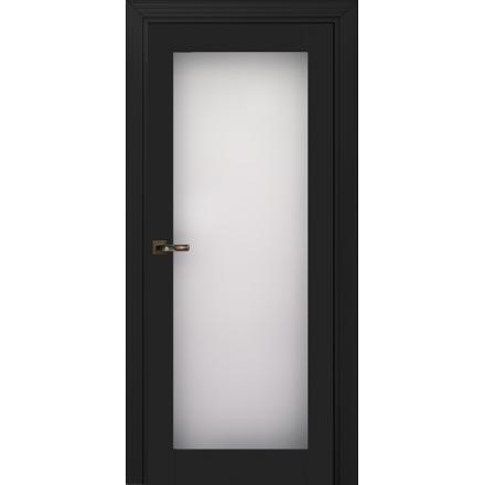 Фотография 730 MDF ЭмальЧерный Дверь 739 ДО 21- 9 (пр/л), с фурн. Стекло Триплекс 8мм