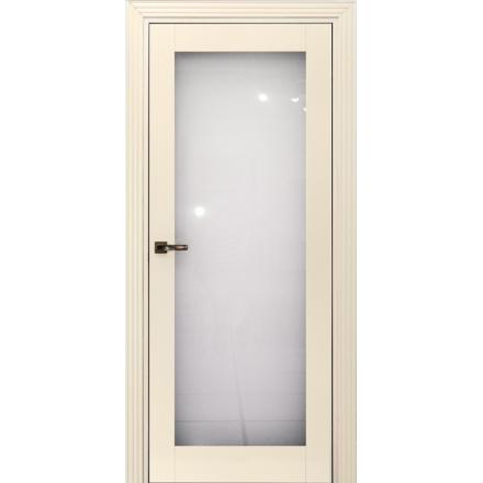 Фотография 730 MDF ЭмальЖемчужный Дверь 739 ДО 21- 9 (пр/л), с фурн. Стекло Триплекс 8мм