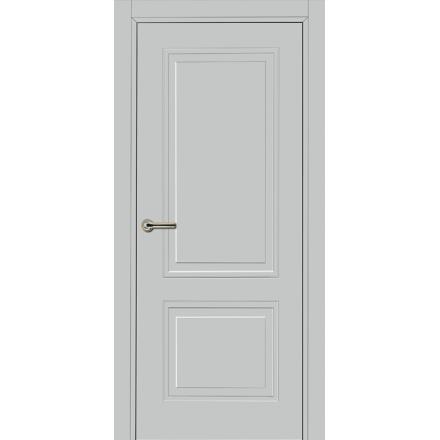 Фотография 750 MDF ЭмальСветлоСерый Дверь 752 ДГ 21- 9 (пр/л), с фурн.