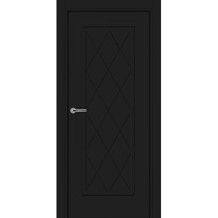 Фотография 750 MDF ЭмальЧерный Дверь 755 ДГ 21- 9 (пр/л), с фурн.
