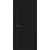 Фотография 750 MDF ЭмальЧерный Дверь 753 ДГ 21- 9 (пр/л), с фурн.